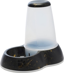 Loop Water Store Large Marble - 3,0 L - marmor sort guld